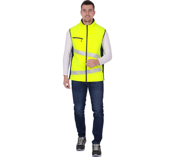Изображение товара Мужской утепленный жилет Iform ACTIVE флуоресцентный желтый-синий (88-92, 170-176), Жил 005/88/170
