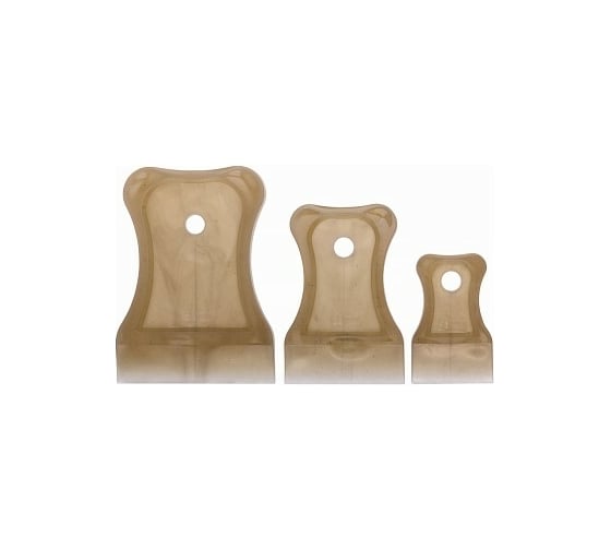 Изображение товара Шпатель РОС мягкий пластик, набор 3 шт. прозрачный 06882