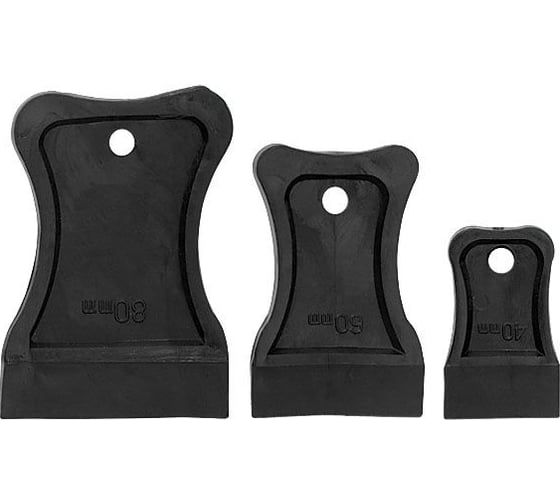 Изображение товара Шпатель РОС мягкий пластик, набор 3 шт. цветной 06881