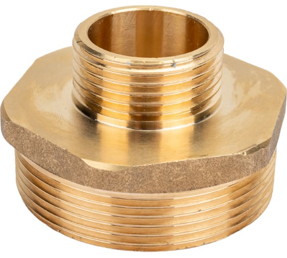 Изображение товара Переходной ниппель LEXLINE 2-1 нар/нар., латунь 50-25 513489
