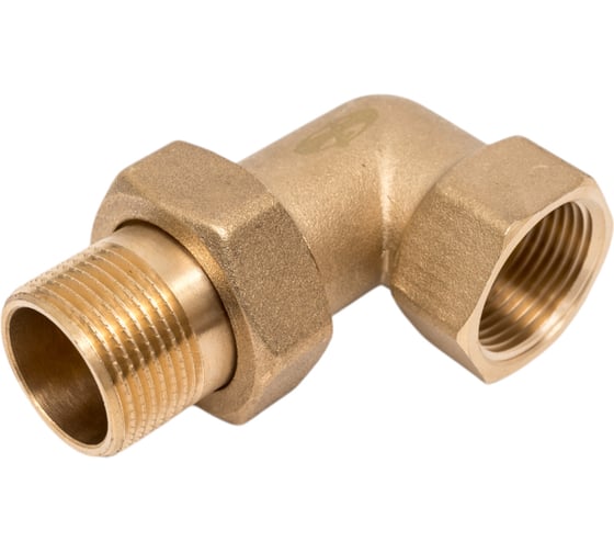 Изображение товара Переходник со сгоном LEXLINE 3/4, угловой, латунь 20  516612