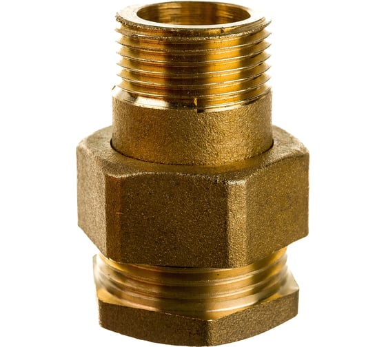 Изображение товара Переходник со сгоном LEXLINE 3/4, прямой, латунь, под конус 20  536925