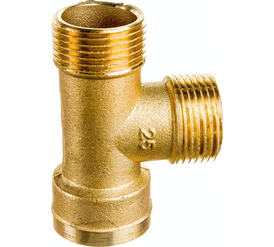 Изображение товара Тройник LEXLINE 1 вн/нар/нар., латунь 25  516602