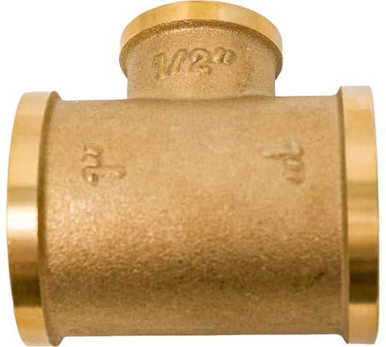 Изображение товара Тройник LEXLINE 1-1/2-1 вн/вн/вн., латунь, 25-15-25  516620