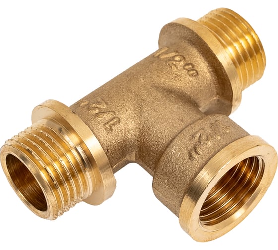 Изображение товара Тройник LEXLINE 1/2 нар/вн/нар., латунь 15 511772