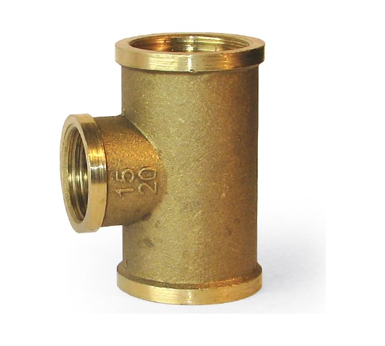 Изображение товара Тройник LEXLINE 1-3/4-1 вн/вн/вн., латунь, 25-20-25  516251