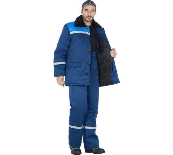 Изображение товара Куртка мужская ГК Спецобъединение зимняя, т/синий-василёк (96-100, 182-188) Кур 311/96/182