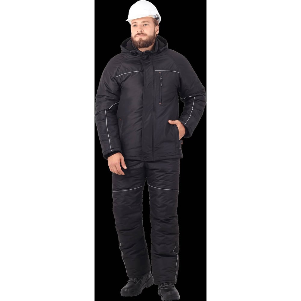 Изображение товара Мужская зимняя куртка ГК Спецобъединение ДРАЙВ с утеплителем Climafort и световозвращающими полосам