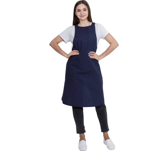 Изображение товара Фартук ГК Спецобъединение ЕВРО, т/синий (88-100, 170-188), Фар 816/88/170