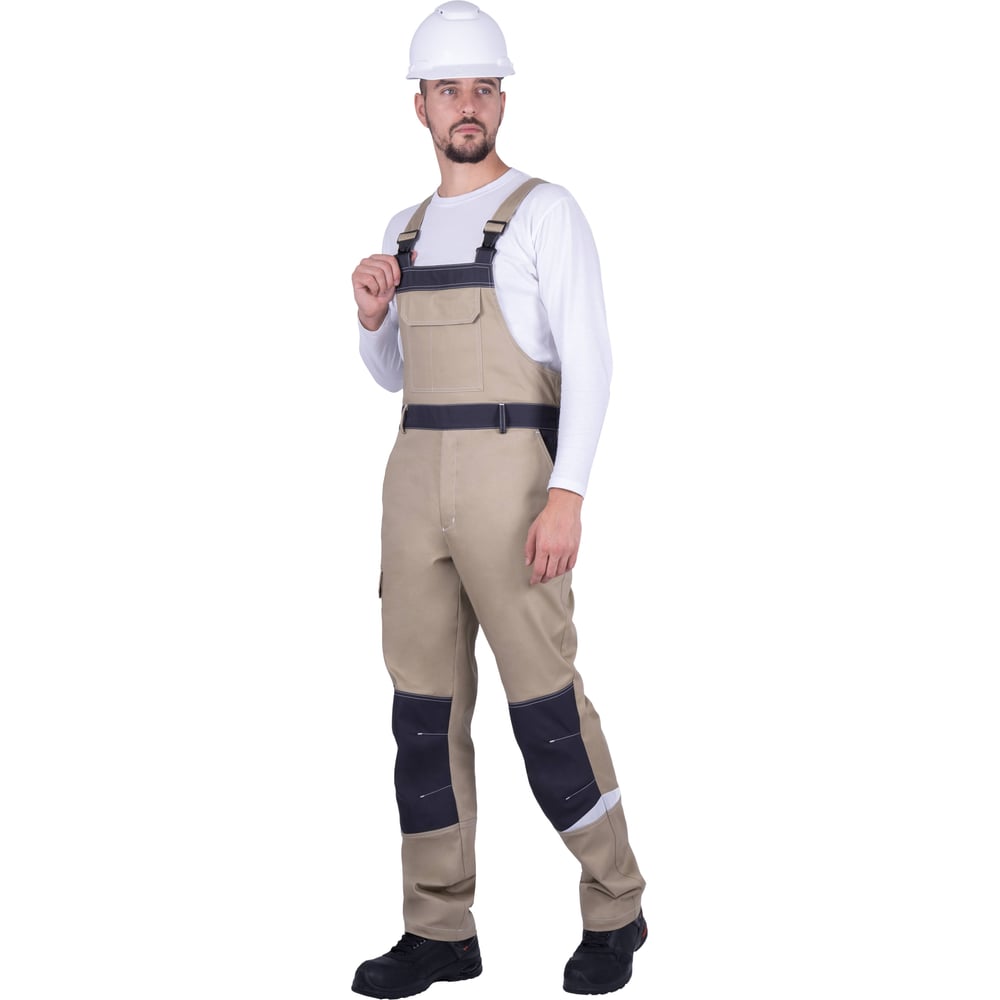 Изображение товара Мужской полукомбинезон Iform ТУРБО SAFETY защитный рабочий, размер 48-50