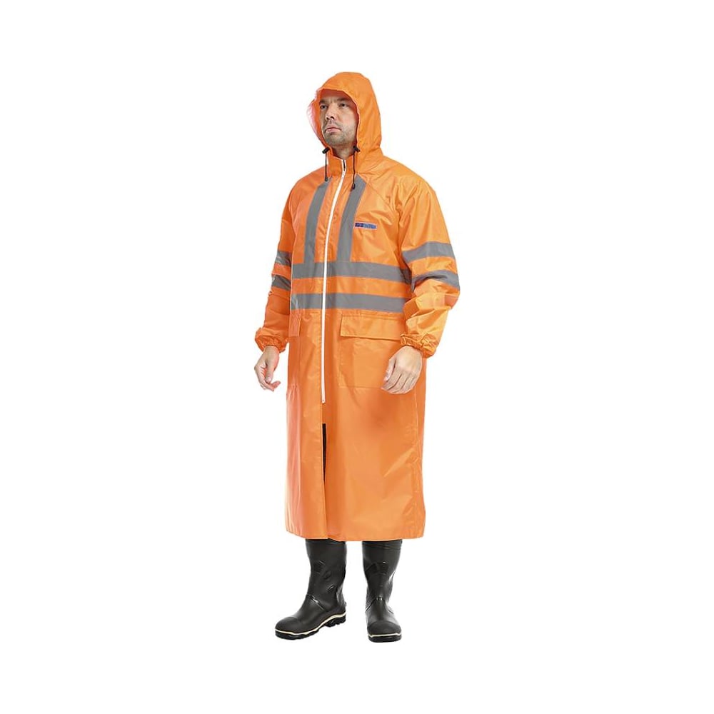 Изображение товара Влагоизоляционный плащ EXTRA-VISION WPL флуоресцентный оранжевый для взрослых
