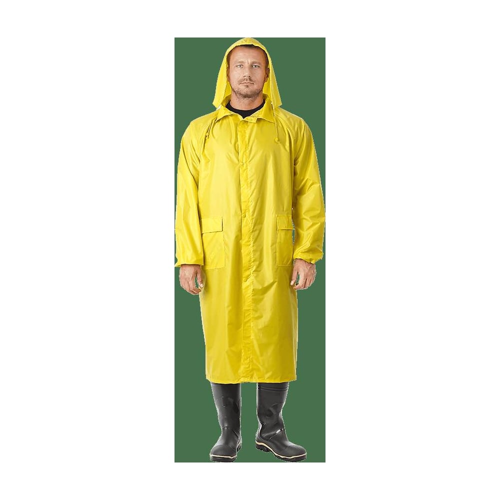 Изображение товара Плащ ГК Спецобъединение НЕЙЛОН желтый для взрослых размера XL