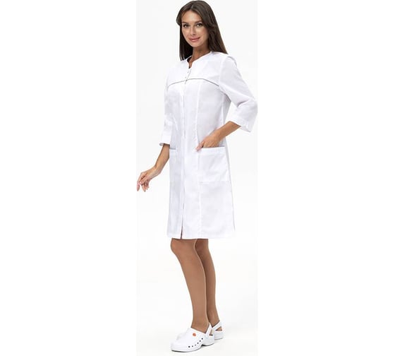 Изображение товара Халат ГК Спецобъединение МЕЧТА, белый (88-92, 170-176), Хал 731/88/170