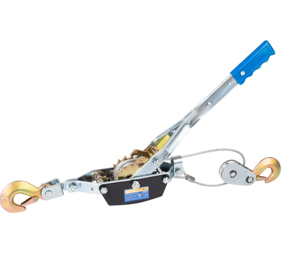 Изображение товара Ручная лебедка с двойным храповым механизмом KRAFT 3 т KT 705012