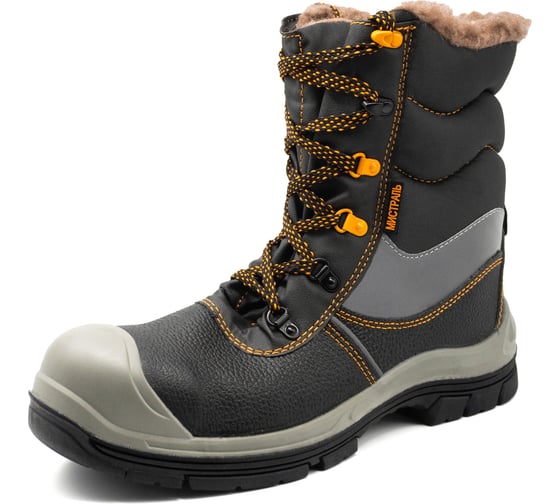 Изображение товара Высокий ботинок СПРУТ Мистраль зима, HX379-CSW ПУ-НИТРИЛ, КП и АС шерстяной мех, р.46 139259