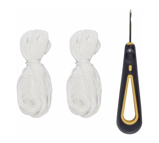 Изображение товара Набор STAFF для прошивки документов шило с ушком, нить 60м, в блистере 605383