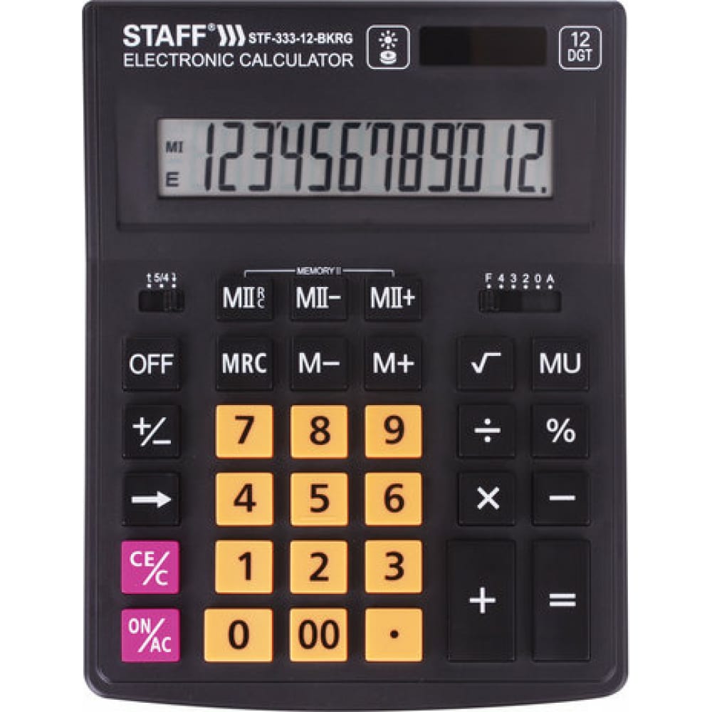 Настольный калькулятор Staff недатированный настольный планинг staff