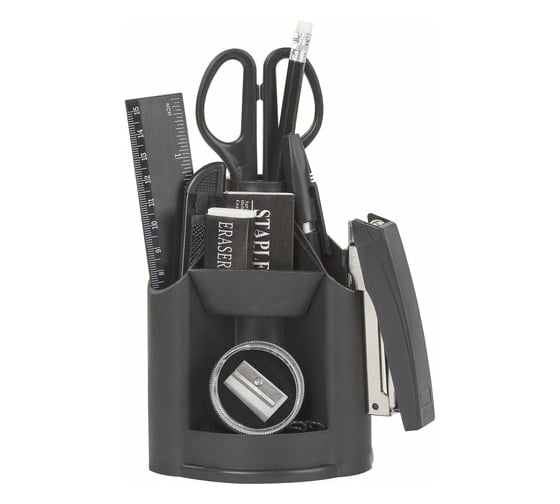 Изображение товара Канцелярский набор STAFF Минидеск, 11 предметов, вращающаяся конструкция, 230742