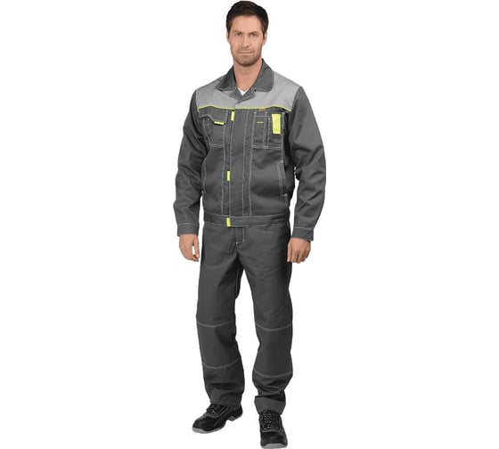 Изображение товара Мужская куртка Iform ТУРБО от механических воздействий и ОПЗ, серая (112-116, 194-200), Кур 673/112/194