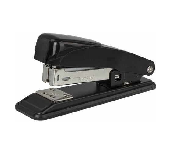 Изображение товара Металлический степлер STAFF Manager №24/6, 26/6, до 20 листов, черный, 224627