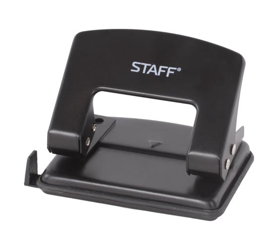 Изображение товара Металлический дырокол STAFF Manager, до 20 листов, черный, 224649