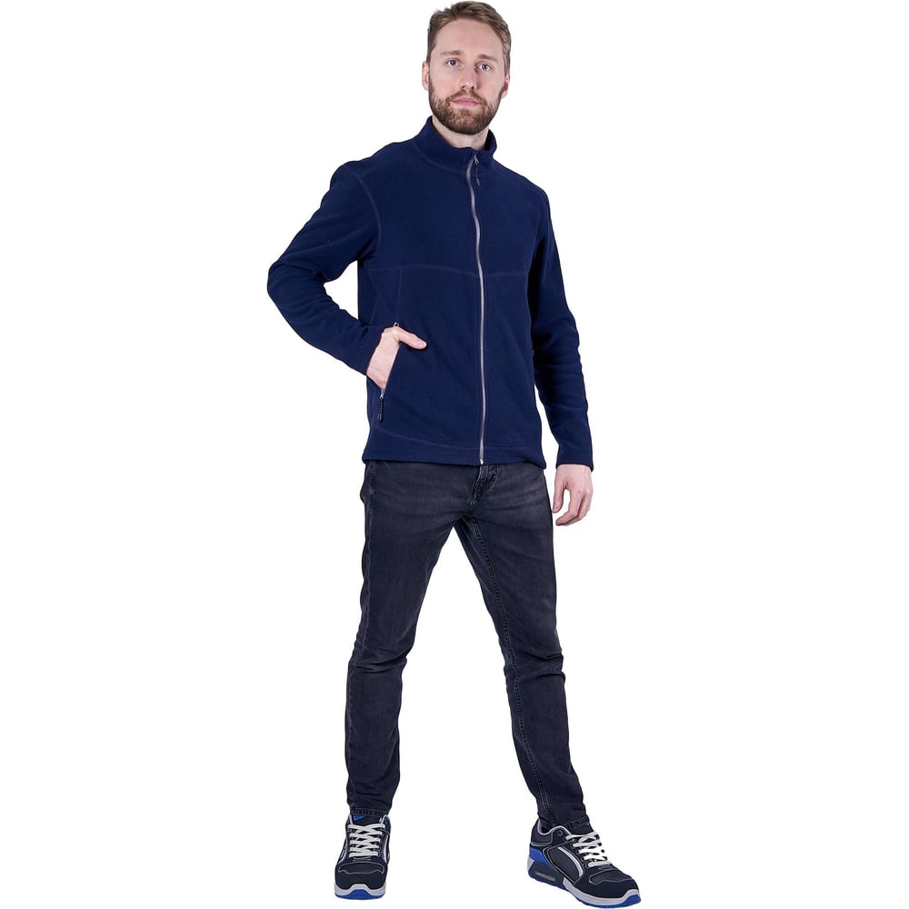 Изображение товара Флисовая куртка ГК Спецобъединение ФЬЮЖЕН синяя для мужчин 60-62 размеры