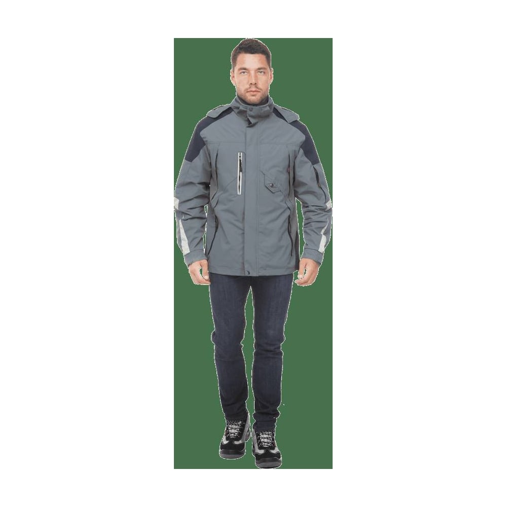 Изображение товара Мужская куртка-штормовка Iform РЕСПЕКТ из синтетической ткани с мембраной