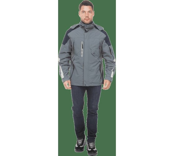 Изображение товара Куртка-штормовка Iform РЕСПЕКТ, серый-т/синий (96-100, 170-176), Кур 703/96/170
