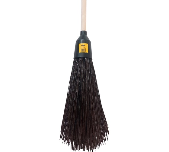 Изображение товара Метла Ybrooms PROFI круглой формы, с черенком М002