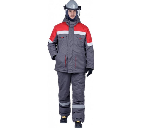 Изображение товара Костюм ГК Спецобъединение ЭлектроСтоп ТЕРМО зимний ЗЭТВ 62.5 кал/см2 ,(Куртка+брюки) (88-92, 182-188), В/а-З-7/88/182