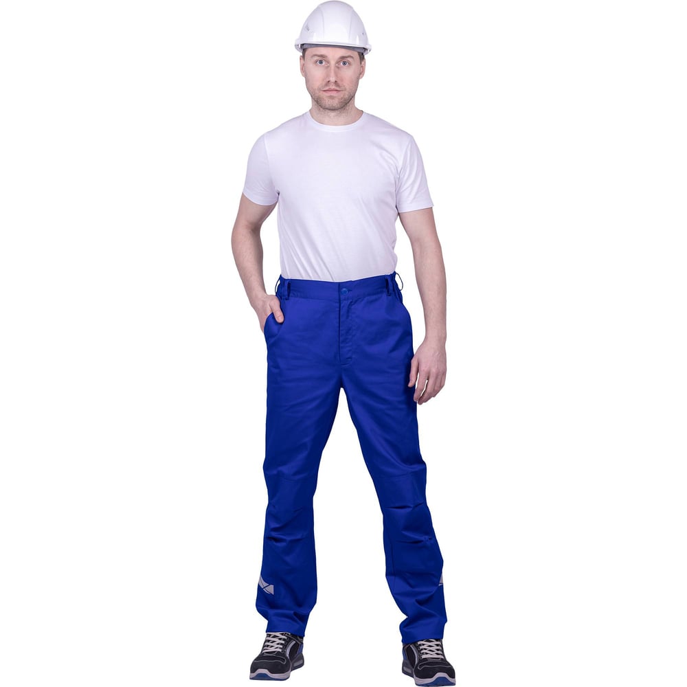 Изображение товара Мужские брюки ГК Спецобъединение СТРОНГ от механических воздействий и ОПЗ, цв.василек (104-108, 182-188), Брю 1606.1/104/182