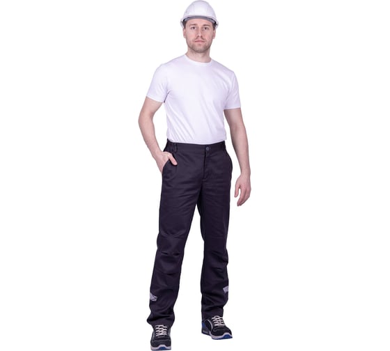 Изображение товара Мужские брюки ГК Спецобъединение СТРОНГ от механических воздействий и ОПЗ, цв. темно-серый (104-108, 182-188), Брю 048/104/182