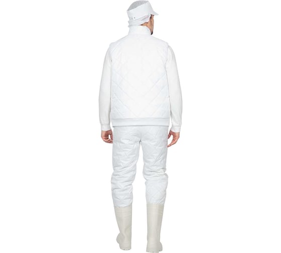 Изображение товара Утепленный жилет ГК Спецобъединение АПРЕЛЬ, белый (120-124, 170-176), Жил 302/120/170