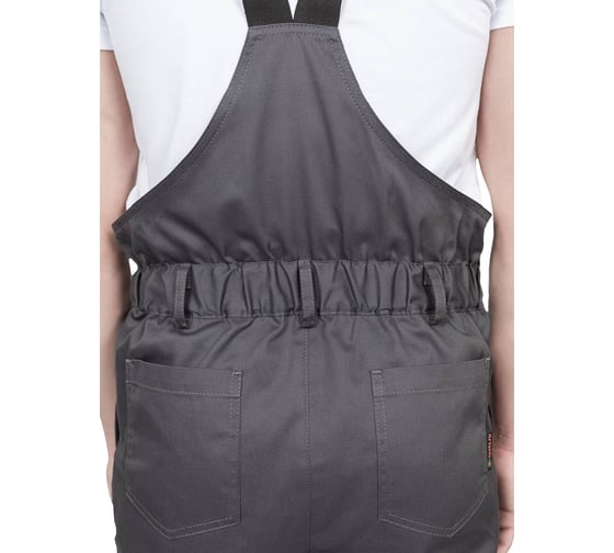 Изображение товара Мужской костюм ГК Спецобъединение ГРАНИТ НЕО от механических воздействий и ОПЗ (куртка, полукомбинезон), серый/черный ( Кос 460.1/112/182