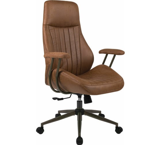 Изображение товара Кресло BRABIX PREMIUM Texas EX-571, синхромеханизм, искусственная замша, светло-коричневый 532942