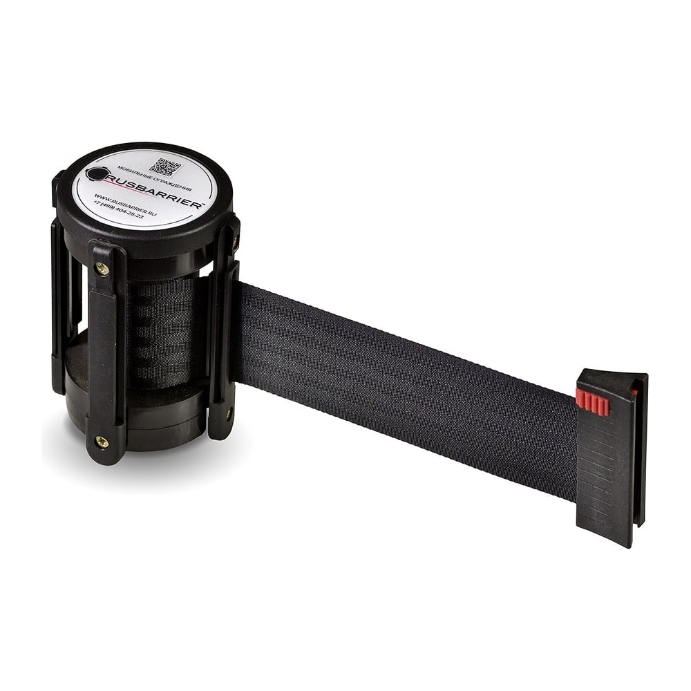 Изображение товара Кассета RUSBARRIER с вытяжной 3 м лентой KVL-03 черная