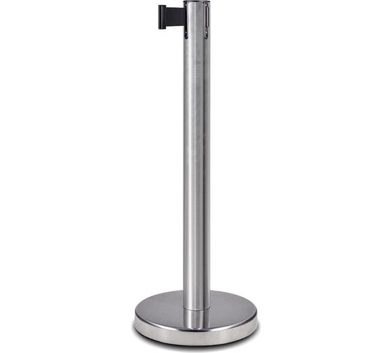 Изображение товара Стойка ограждения RUSBARRIER с лентой 2 м BSLN-226322 black