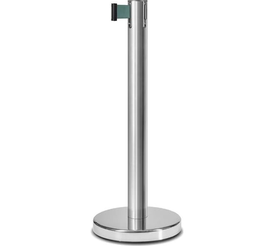 Изображение товара Стойка ограждения RUSBARRIER c лентой 2 м, материал AISI304 PSLN-226322 green