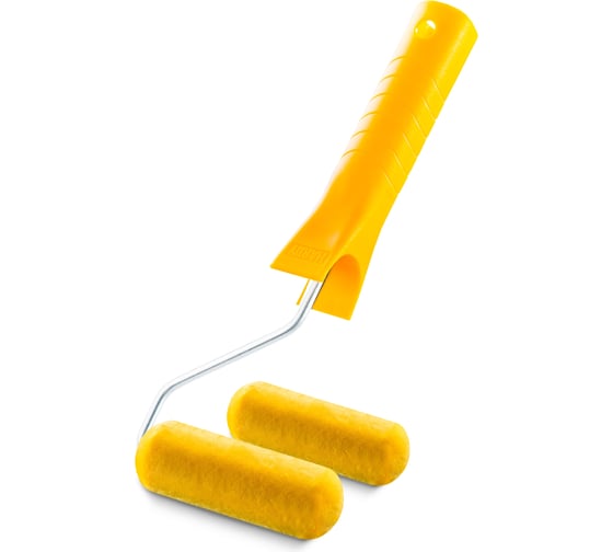 Изображение товара Валик HARDY Moltoflok, длина 10см, D35мм, 2 шт, с ручкой Standart 0124-063510