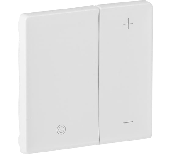 Изображение товара Лицевая панель Legrand Valena LIFE для кнопочного светорегулятора Белая 754890