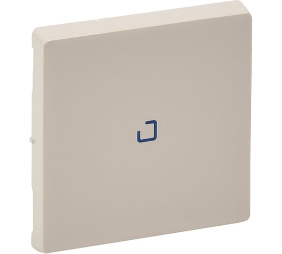 Изображение товара Лицевая панель Legrand Valena LIFE для переключателя промежуточного с подсветкой/индикацией Слоновая кость 755271