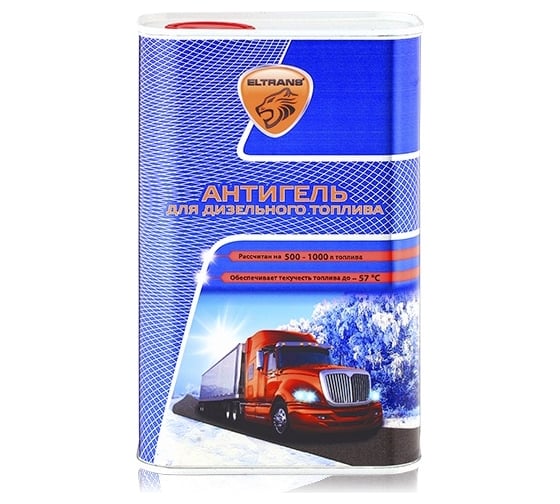 Изображение товара Антигель для дизельного топлива ELTRANS суперконц. на 500-1000 л 1000 мл EL-1002.11