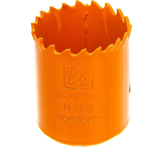 Изображение товара Коронка BIMETAL (38 мм; HSS+65MN; переменный шаг зуба) HARDEN 610514