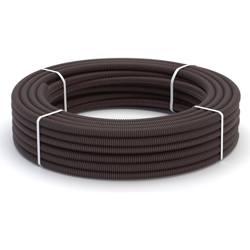 Изображение товара Гофрированная труба Stahlmann нержавеющая сталь SS304 10м коричневая