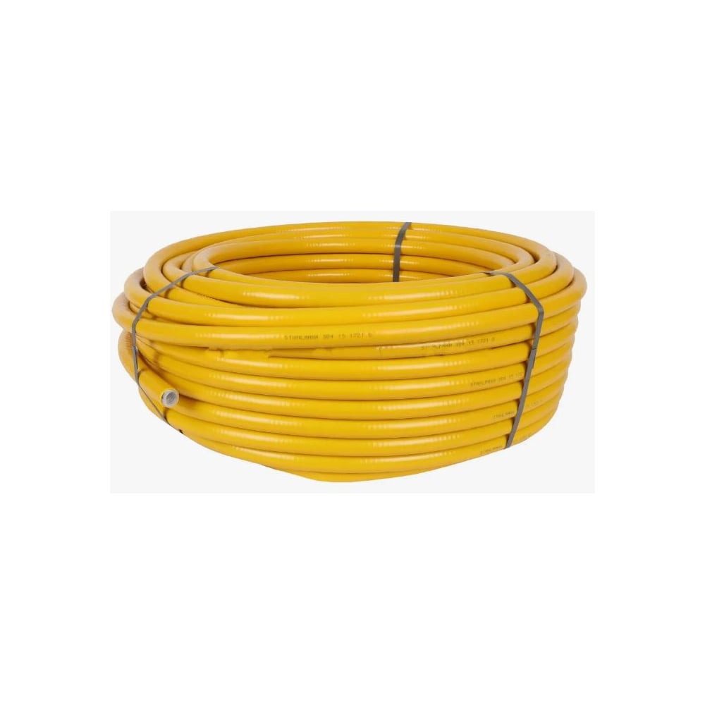 Изображение товара Гофрированная труба Stahlmann из нержавеющей стали SS304 10м желтая