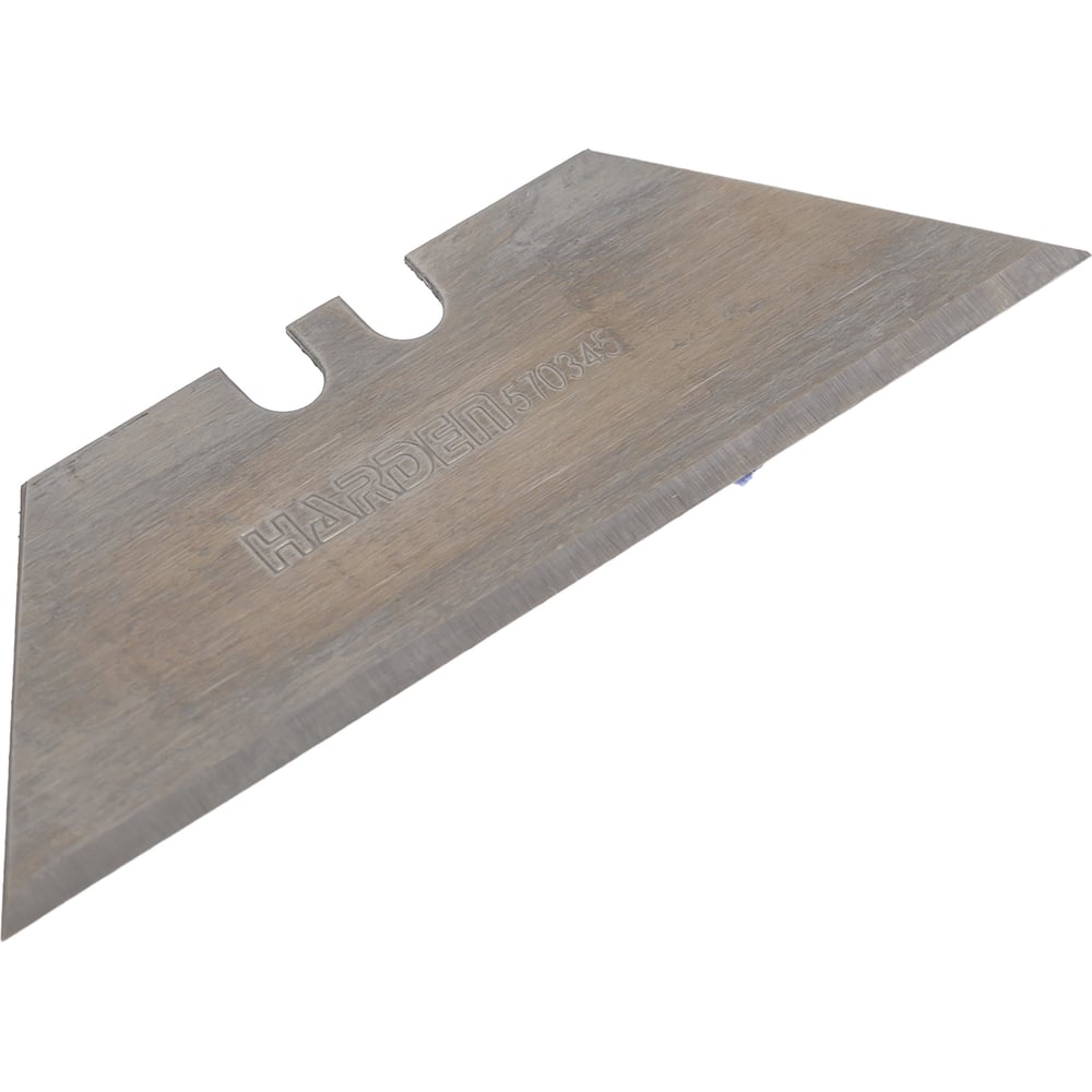 Изображение товара Лезвия трапециевидные HARDEN 570345 для строительного ножа, 10 шт