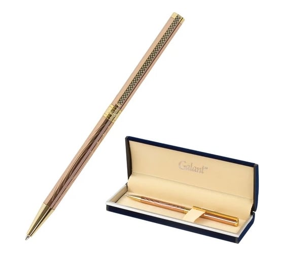 Изображение товара Подарочная шариковая ручка GALANT ASTRON GOLD синяя 143526
