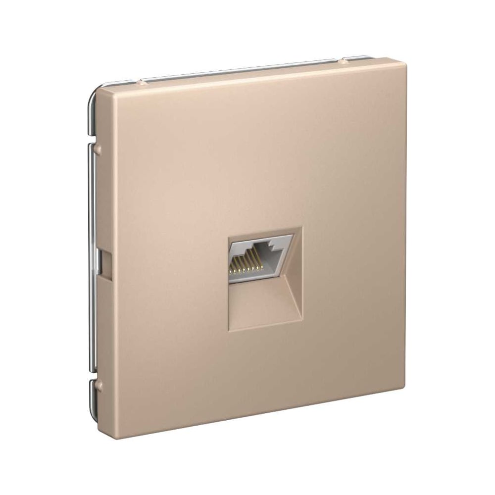 Изображение товара Розетка компьютерная RJ45 Systeme Electric ArtGallery Песочный