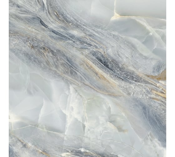 Изображение товара Керамогранит NewTrend Estelle Blue матовый, карвинг, 600x600 мм, 4 шт. D60228M