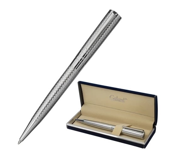 Изображение товара Подарочная шариковая ручка GALANT ETUDE серебристый корпус, синяя 143506